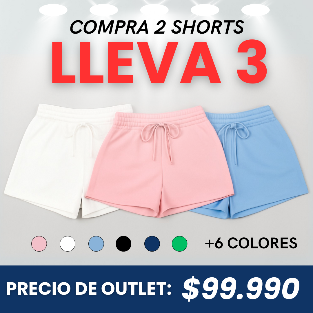 SUPER PROMOCION: Shorts Deportivos l Compra 2 Lleva 3 l +6 Colores