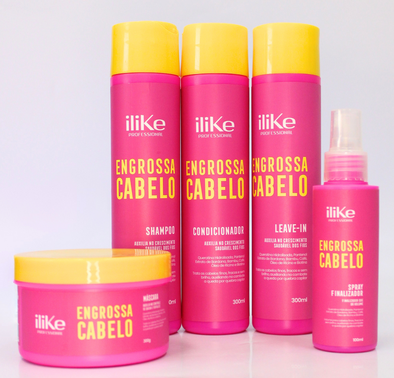 iLike - Kit Completo Engrosador De Cabello