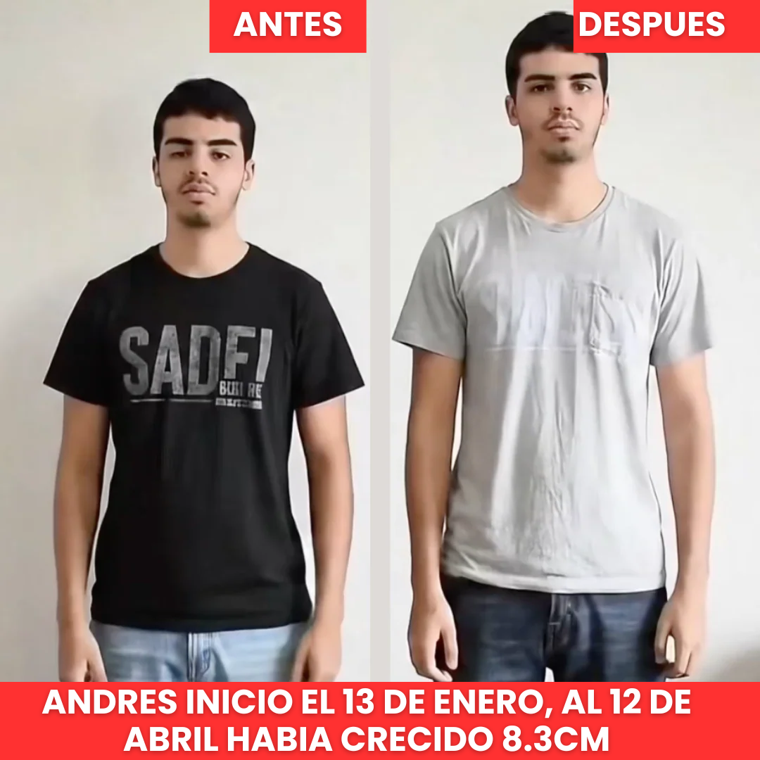 Neurify Heightener - Fomenta el crecimiento de 5 centimetros en 3 meses