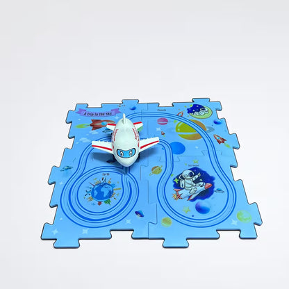 DidacTTOY® - Pista de circuito armable para niños (25 PIEZAS)