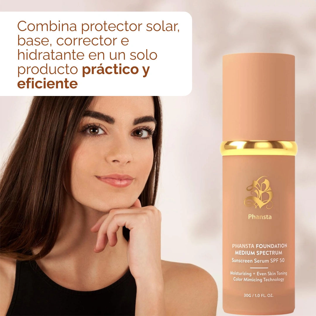 FOREVER BLOOM - Protector solar 4 en 1