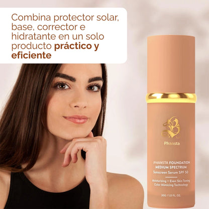 FOREVER BLOOM - Protector solar 4 en 1