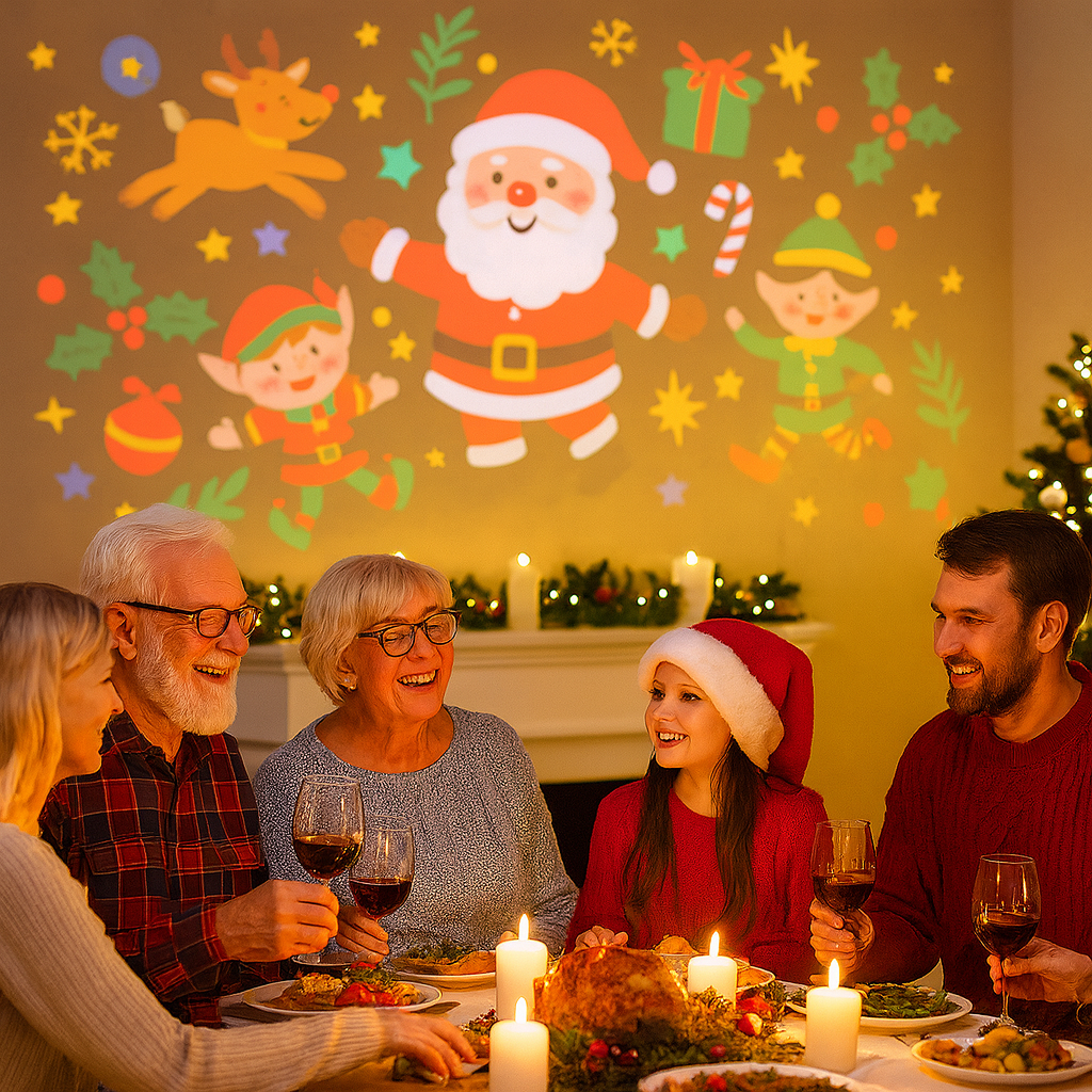 LuzNavideña™ – Decora tu casa con más de 50 figuras mágicas.