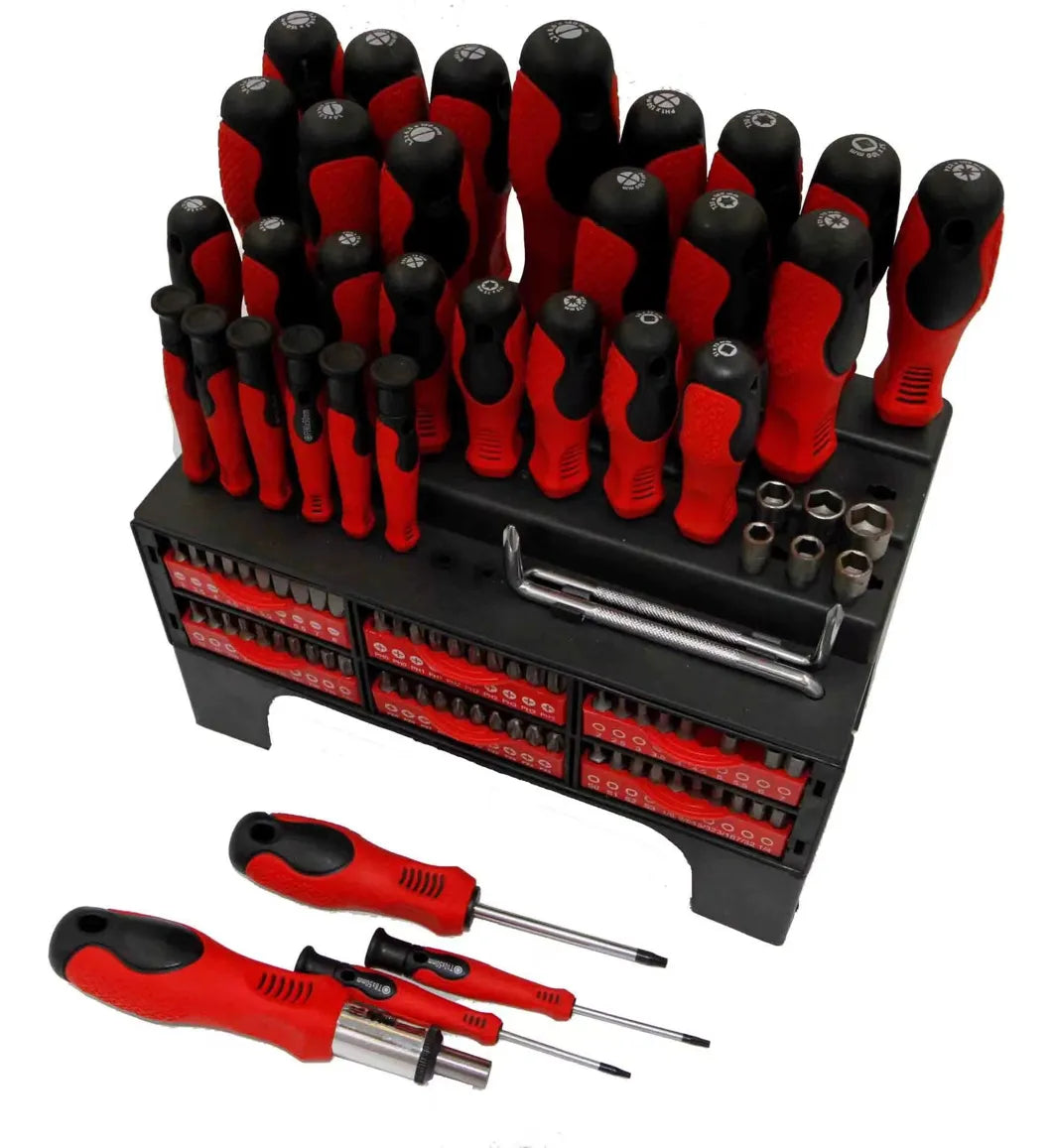 TOOTLJOY - Set profesional de destornilladores de 100 piezas