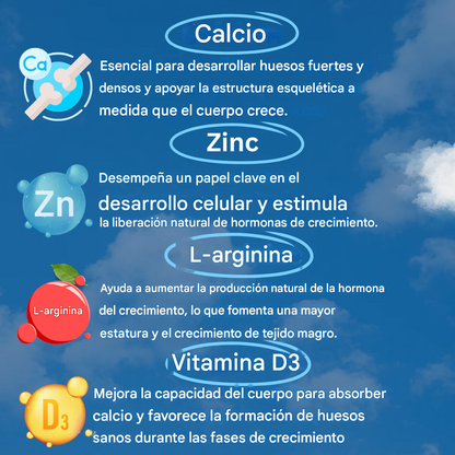 Neurify Heightener - Fomenta el crecimiento de 5 centimetros en 3 meses